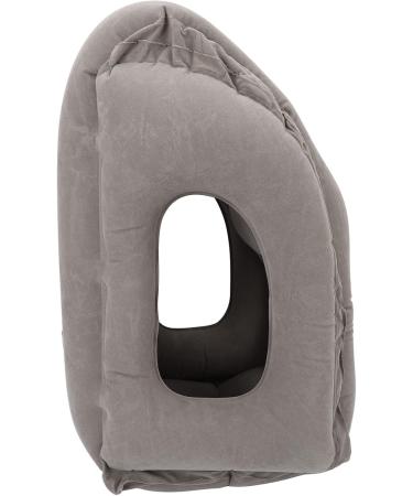 Verdant Touch Sleeping Pillow - Inflatable Travel Snack Cushion | Multifunctional Support for Travel Breathable Design Relieves Fatigue 180 Headrest Compact & Portable - Buy Online on GoSupps.com