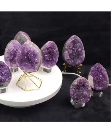 Amethyst Large Amethyst Cluster Geode Crystal Quartz Cut Base Amethyst Specimen JIZTGEDM - Buy Online on GoSupps.com