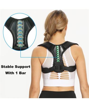 YMGSCC Adjustable Back Posture Corrector Belt Clavicle Spine Upper Waist Shoulder Correction(XL) X-Large B - Buy Online on GoSupps.com
