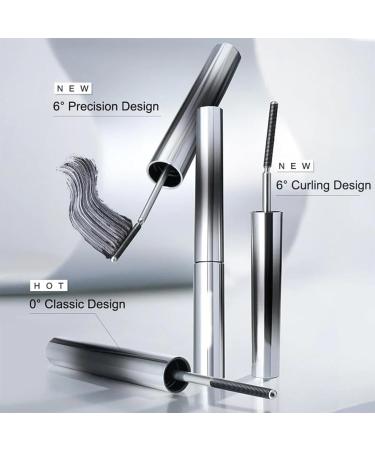 Jade Rosebury Iron Wand Mascara 3D Curling Eyelash Iron Mascara Black Washable Metal Mascara Waterproof Long Lasting Curl Brushless Metal Wand Mascara for Women Voluming Lash Extensions 4pcs - Buy Online on GoSupps.com