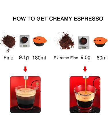 Refillable Coffee Capsules Stainless Steel Coffee Pods Compatible with Tassimo Machines (180ML-Big) - Buy Online on GoSupps.com