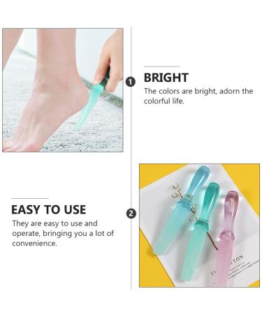 EXCEART Plastic Foot File & Callus Remover - Replacement Blades for Men & Women | Ultimate Foot Care Accessories for Home - Buy Online on GoSupps.com