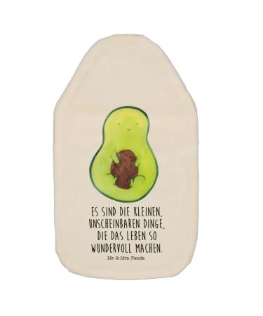 Mr. & Mrs. Panda Heat bottle Avocado Kern - Gift grain pillow avocadokers heat pillow heat bottle cover healthy avocado smile fruit white
