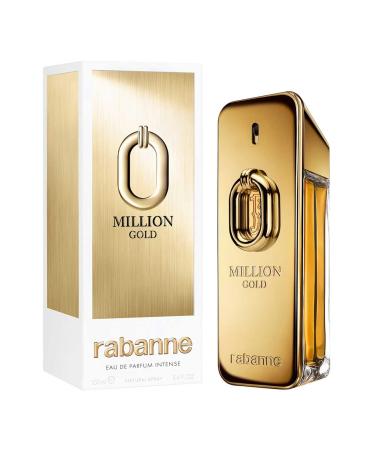 PACO RABANNE Million Gold Intense Eau De Parfum Spray for Men 3.4 Ounce