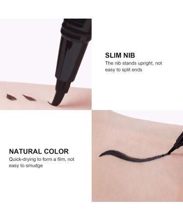 Buy Black Liquid Eyeliner - Smudge-Proof Fine Tip Pen | Long Lasting & International Shipping - Buy Online on GoSupps.com