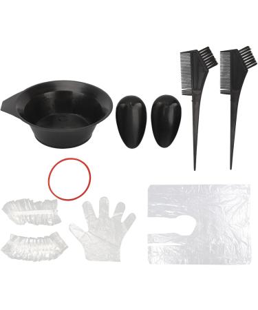 11PCS Hair Dye Dyeing Kit Hair Household Tinting Bowl Soft Dye Brush Ear Cover Hair Coloring Dye Tools for DIY Salon - Buy Online on GoSupps.com