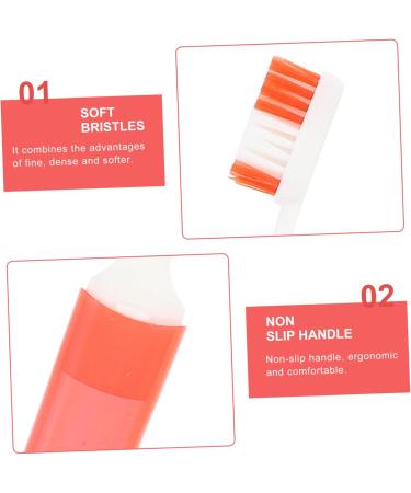 Shop Minkissy 12 Pack Travel Toothbrushes - Comfortable Wear-Resistant Organic & Child-Friendly | Perfect for Home & Travel - Buy Online on GoSupps.com