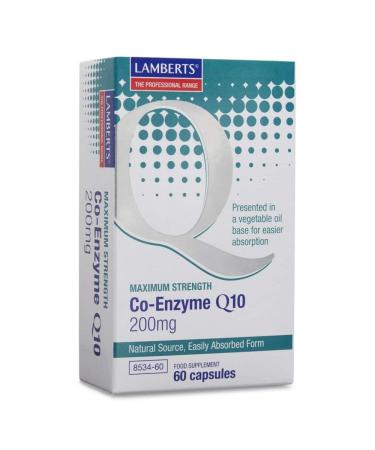 Lamberts Coenzyme Q10 200Mg. 60Cap.