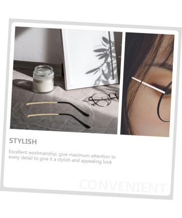 Iwowhero Replacement Glasses Legs | Universal Metal Spare Parts for Sunglasses & Eyeglasses - 2 Pairs for Men & Women - Buy Online on GoSupps.com