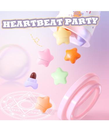 Star Capsule Lipstick Set - 6 Mini Waterproof Velvet Matte Shades | Long Lasting Nonstick Cup Lip Gloss | Perfect Christmas & New Year Gift for Girls - Buy Online on GoSupps.com