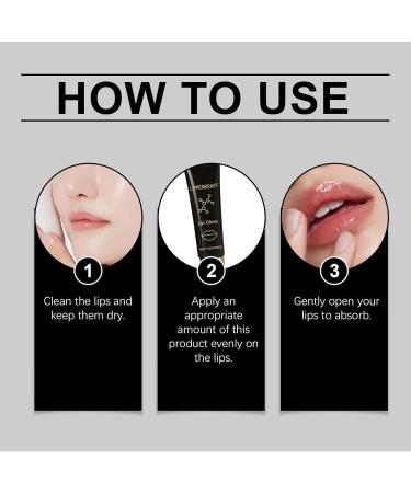  blmcoos Luxury Lip Gloss Plumping Lip Gloss Plumping Serum Oil Moisturizing and Nourishing Lip Oil for Daily Care Reduce Fine Lines Non-Sticky Moisturizer (4) - Buy Online on GoSupps.com