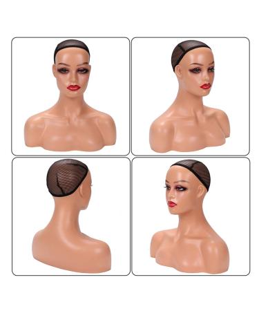Mannequin Head with Shoulders - Buy today!