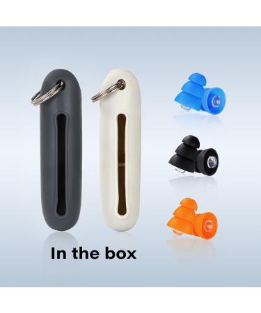 Engage 3 High Fidelity Concert Ear Plugs - Premium Ear Protection for Concerts Nightclubs and Music Festivals - 30 dB - Available in Blue Orange Black - Buy Online on GoSupps.com