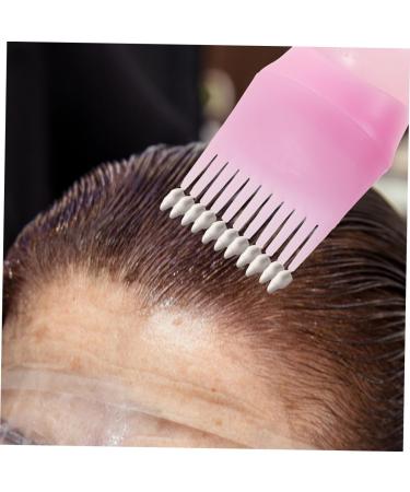 Beavorty 1 Set hair oil applicator hair coloring kit hair coloring tools hair oil bottle hair dying accessory kit shower caps hair applicator tool hairstyling gloves hair dye bleach plastic 6.9x4.8cm Pink - Buy Online on GoSupps.com