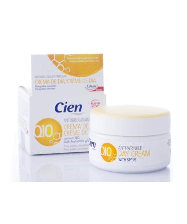 Buy Cien Anti-Wrinkle Day & Night Cream Set - 2 x 50ml with Q10 Hyaluronic Acid & Vitamin E - International Shipping Available - Buy Online on GoSupps.com