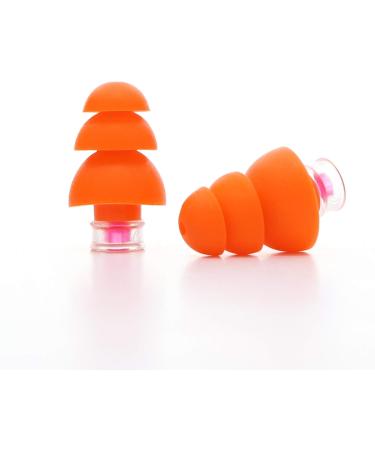 PLUGGERZ Airplane Earplugs | Reduce Ear Pressure & Discomfort | Hypoallergenic Silicone | Comfortable for Long Flights | 100+ Uses & Storage Box Included - Buy Online on GoSupps.com
