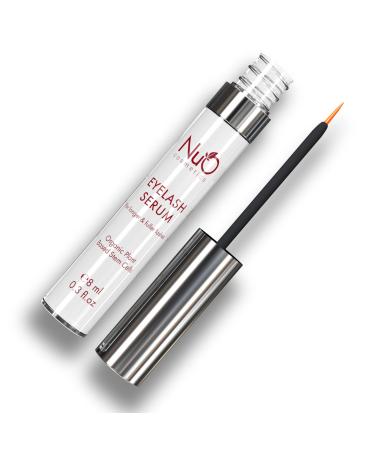 nuorganic Lash Growth Serum for Longer & Thicker Lashes in 30 Days - Vegan & Cruelty-Free (0.3 fl.Oz) - Buy Online on GoSupps.com