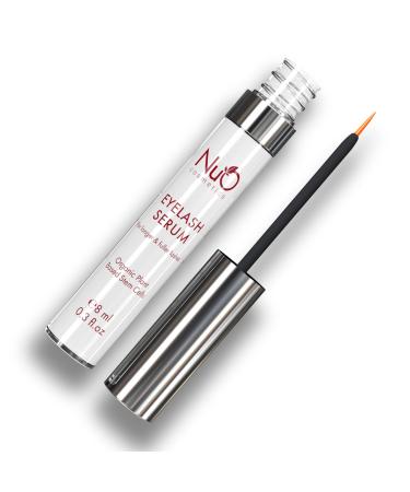 nuorganic Lash Growth Serum for Longer & Thicker Lashes in 30 Days - Vegan & Cruelty-Free (0.3 fl.Oz)