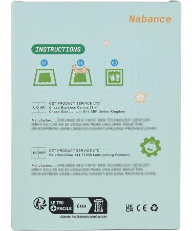 Nabance Baby Handprint & Footprint Kit - 4 Inkless Ink Pads, 2 Frames, 8 Imprint Cards - Safe for Newborns, Ideal Family Keepsake & Baby Shower Gift (0-6 months) - Buy Online on GoSupps.com