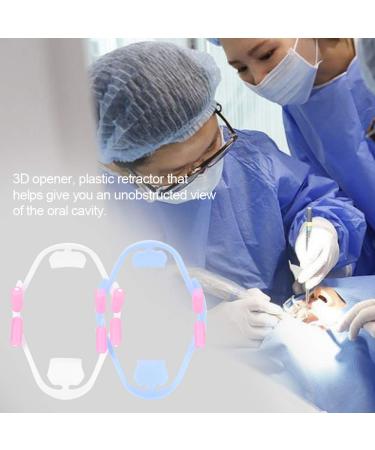 Disposable 3D Mouth Opener - Dental Intraoral Cheek Retractor Tool (Blue) | 2 Sizes Available | International Shipping - Buy Online on GoSupps.com