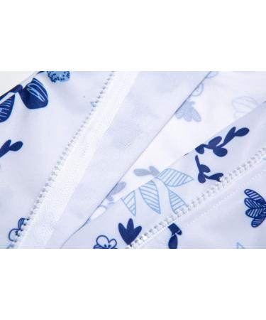Bonverano Baby Boys Swimsuit - UPF 50+ Sun Protection, Short-Sleeve Zipper One Piece, 9-12 Months Orchid - Buy Online on GoSupps.com
