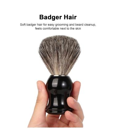 Premium Men's Wet Shaving Razor Set with Brush Holder Soap Shell & Cleaning Tools - Roof Hair Shaving Brush Gift Set for Smooth Shaves - Buy Online on GoSupps.com