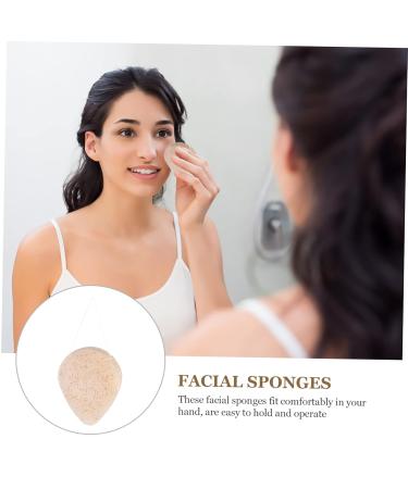 FRCOLOR Konjac Sponge Set - 3 Pcs Exfoliating Face & Body Wash Sponges | Natural Compressed Facial Cleanser for Glowing Skin - International Shipping Available - Buy Online on GoSupps.com