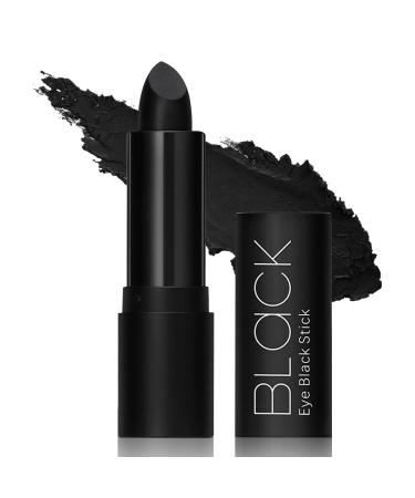 MEICOLY Black Eye Black Stick for Baseball/Softball/Football/Lacrosse Easy To Color Sports Eye Stick EyeBlack Stick Long Lasting Halloween Face Paint Cosplay Makeup Natural Cream Eyeshadow Stick