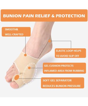 KIYOKI Bunion Corrector & Toe Separator Set - Orthopedic Pain Relief Kit for Women & Men - 3 Pack - Large Size 7-12 Women's / 6-10 Men's - Buy Online on GoSupps.com