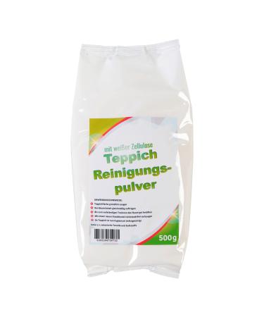 High-quality carpet cleaning powder 500 grams for approx. 10-20 sqm area with fresh citrus scent - Made in Germany