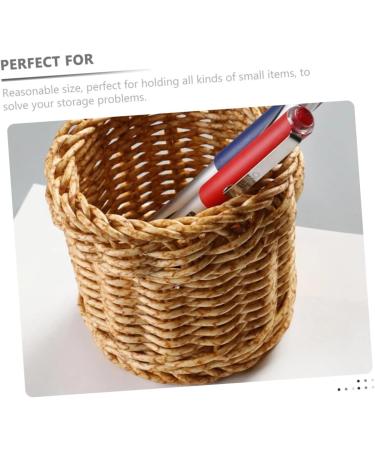 Ciieeo 2er-Box Toothbrush Holder - Multifunctional Desk Storage Organizer Basket (10x10cm) - Ideal for Home & Office Use - Buy Online on GoSupps.com