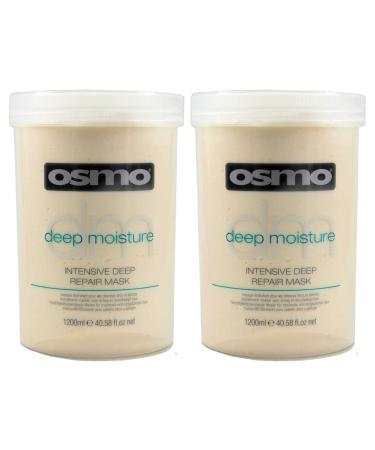 Osmo Pack of 2 intensive repair masks for dry and resistant hair 1200 ml