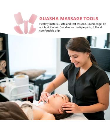 Joygoodta Gua Sha Stone Scraping Massage Tool Natural Black Obsidian Scraper for Body Face Eyes Neck - Buy Online on GoSupps.com