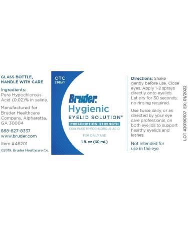Bruder Eye Care Bundle: Moist Heat Eye Compress & Hypochlorous Acid Solution Spray - Buy Online on GoSupps.com