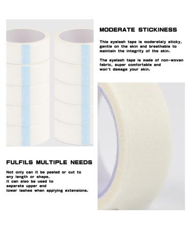 10 Rolls Eyelash Extension Tape - Medical Non-woven Breathable Adhesive for Eyelash Grafting & Beauty Supplies - International Shipping Available - Buy Online on GoSupps.com