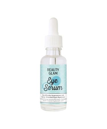 Eye Serum with Hyaluronic Acid - Reduces Swelling & Dark Circles - Vegan Silicone-Free Dye & Perfume-Free - Made in Germany - Beauty Glam 30ml - Buy Online on GoSupps.com