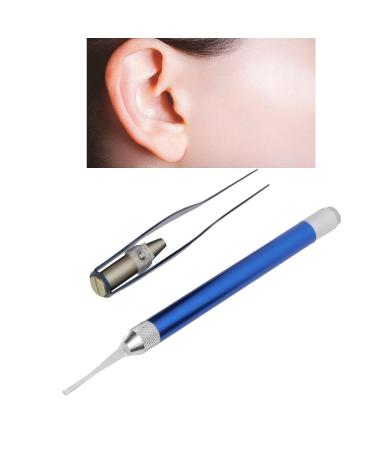Portable LED Light Ear Pick Set with Tweezers & Storage Box - Stainless Steel Ear Wax Removal Tool for Daily Ear Health Care - Buy Online on GoSupps.com
