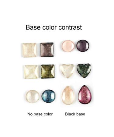 Heart Shaped Nail Polish Color Chart - Practical Gel Polish Chart for Home Manicure & Stores - International Shipping Available - Buy Online on GoSupps.com