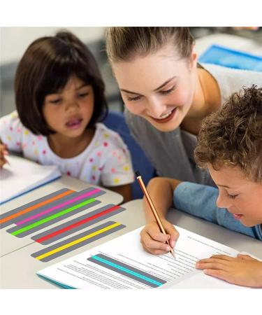 Dyslexie Reading Band - Colorful Reading Edge for Dyslexia | High Gloss & Dynamic Reading Instructions - Buy Online on GoSupps.com