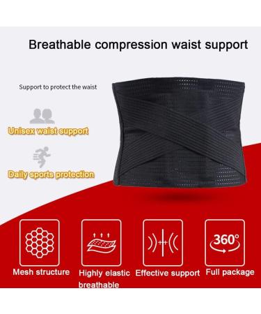 Buy Black Lumbar Support Belt | Relieve Pain & Improve Posture | International Shipping - Buy Online on GoSupps.com