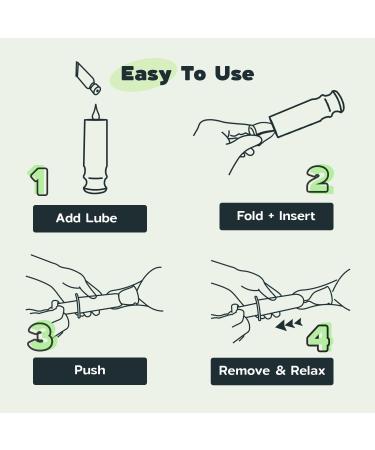 SHORDY Applicator 2.0: Easy Insert Tool for Menstrual Cups | Reusable Period Mug Kit with Lubricant | COPA Compact Solution for Women - Buy Online on GoSupps.com