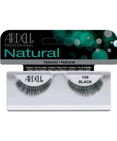 Ardell Natural Lashes 109 Black - Premium False Eyelashes for Effortless Glamour - Buy Online on GoSupps.com