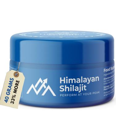 Shilajit Organic Resin | 88.95% Pure Fulvic Acid Supplement | Vegan & 100% Himalayan Origin | Boosts Immunity & Energy | 85+ Minerals