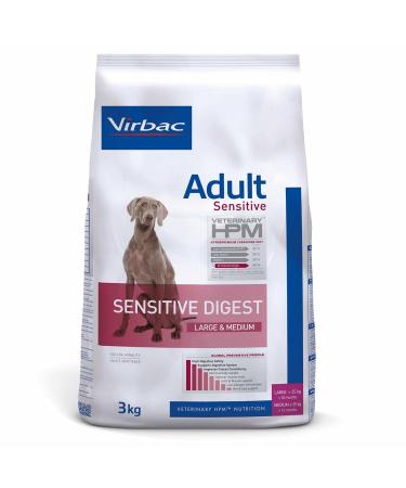 Virbac Veterinary HPM Vet Sensitive Digest L&M Sac pour Chien 3 kg