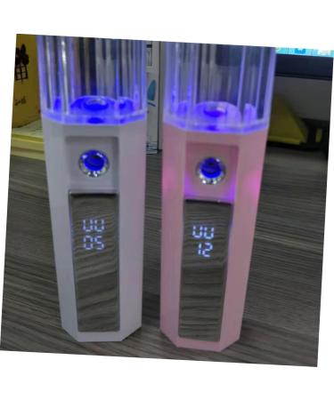 SOESFOUFU 1pc Spray Humidifier Portable Face Steamer Portable Facial Atomization Mini Facial Mister White - Buy Online on GoSupps.com