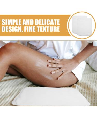 Frcolor 2 Pack Reusable Castor Oil Compress Cloths - Absorbent Flannel for Belly & Joint Relaxation - Buy Online on GoSupps.com