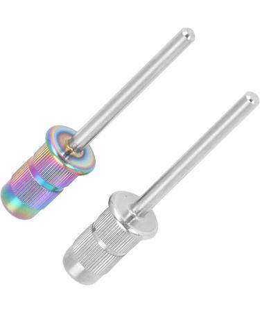 Mandrel Bits for Nails Nail Art Mandrel Bit Stainless Steel Nail Drill Bits Manicure Tool Accessory for Sanding Band Manicure Pedicure Tool - Buy Online on GoSupps.com