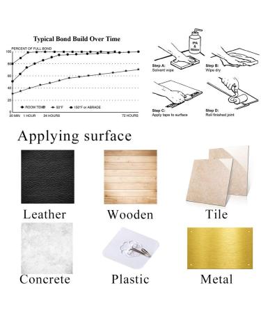 Realth Double Sided Tape Heavy Duty 1/2 x 15.4 Ft - Waterproof Mounting Tape for Home, Office, Automotive - Black Permanent Adhesive Deco Strips Lights - Buy Online on GoSupps.com