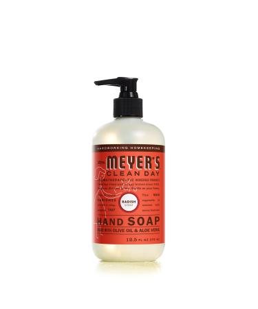 Mrs. Meyer's Hand Soap  Made with Essential Oils  Biodegradable Formula  Radish  12.5 fl. oz Radish 12.5 Fl Oz (Pack of 1)