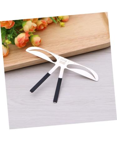 FOMIYES 3pcs Eye Brow Shaping Kit Eyebrow Tools Eyes Eyebrow Drawing Tool Set Modeling Balance Ruler - Buy Online on GoSupps.com